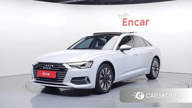 Audi A6 (C8) 2021 Белый из Кореи