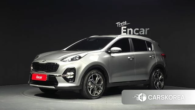 Kia Sportage The Bold 2018 Серебристо-серый из Кореи