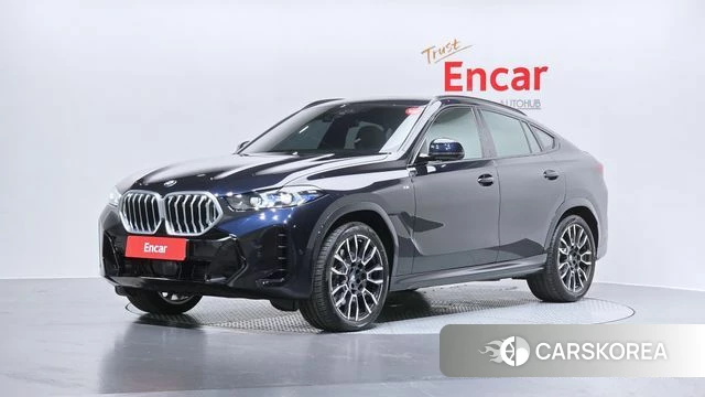 BMW X6 (G06) 2025 Черный из Кореи