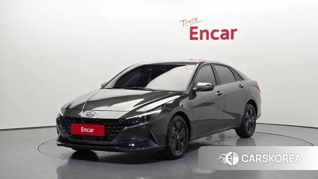 Hyundai Avante (CN7) 2022 Серый из Кореи