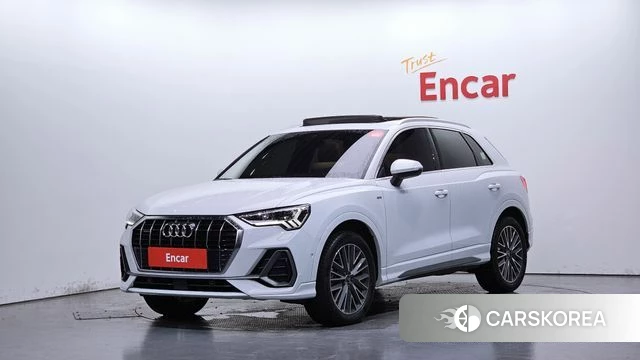 Audi Q3 (F3) 2023 Белый из Кореи