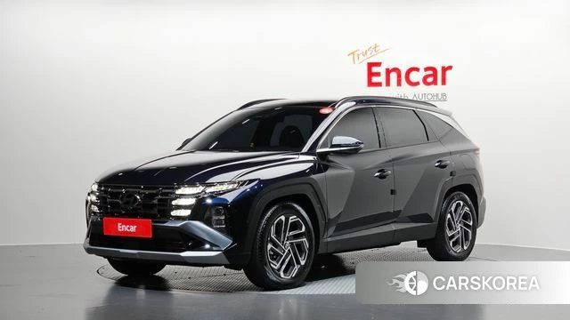 Hyundai The New Tucson (NX4) 2024 Синий из Кореи