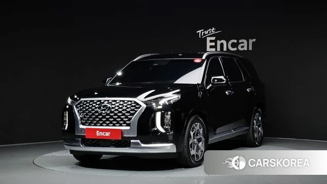 Hyundai Palisade 2021 Черный из Кореи