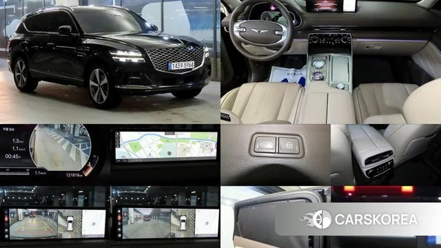 Genesis GV80 2020 Черный из Кореи