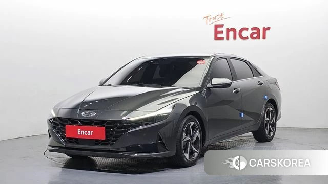 Hyundai Avante (CN7) 2021 Серый из Кореи