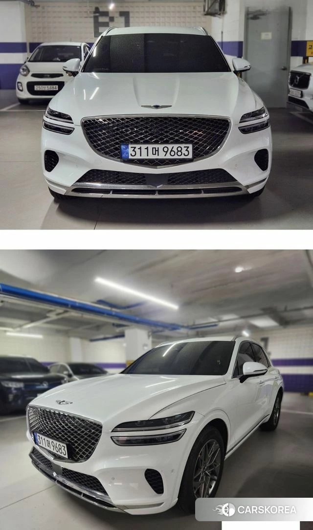 Genesis GV70 2023 Белый из Кореи