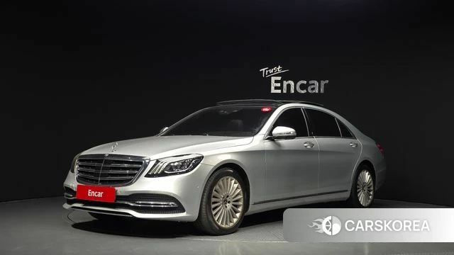 Mercedes-Benz S-Class W222 2019 Серебряный из Кореи