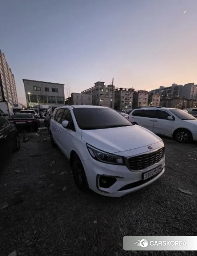 Kia The New Carnival 2018 Белый из Кореи