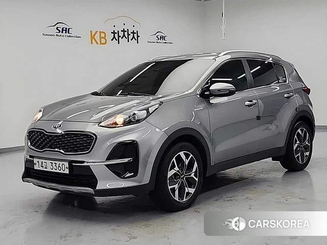 Kia Sportage The Bold 2019 Серый из Кореи