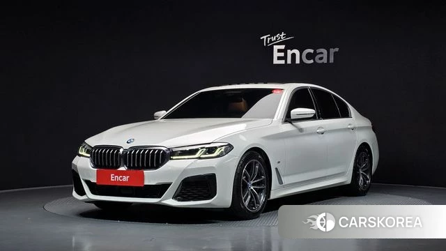 BMW 5 Series (G30) 2022 Белый из Кореи