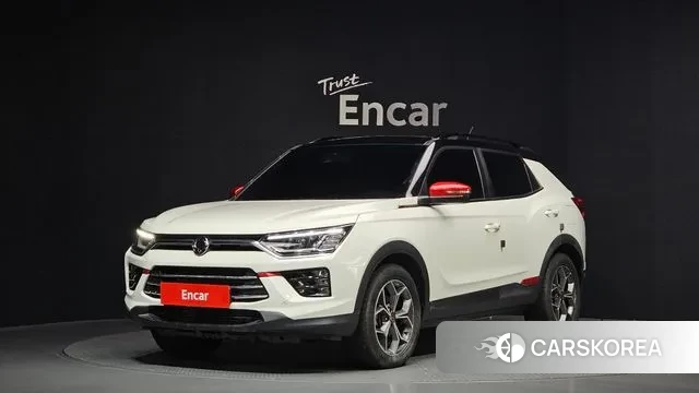 Ssangyong Beautiful Korando 2021 Белый из Кореи