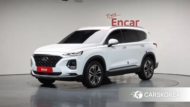 Hyundai Santa Fe TM 2020 Белый из Кореи