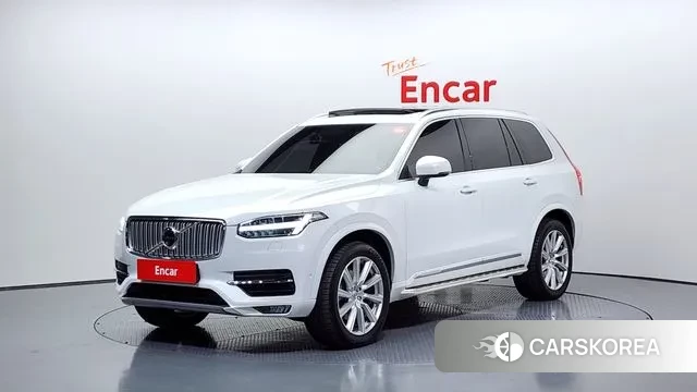 Volvo XC90 second Generation 2019 Белый из Кореи