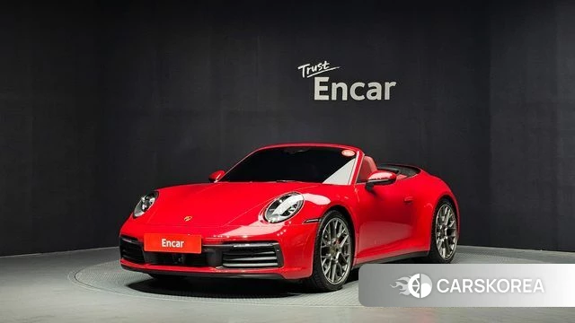 Porsche 911(992) 2024 Красный из Кореи