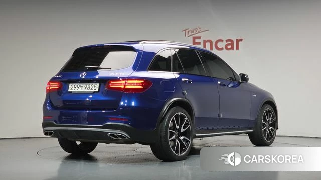 Mercedes-Benz GLC-Class X253 2019 Синий из Кореи