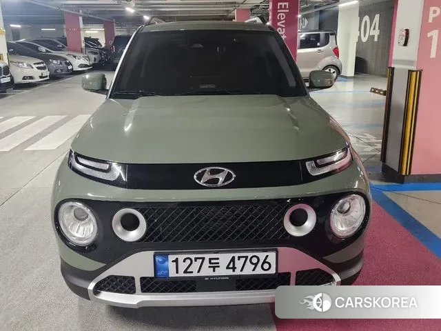 Hyundai Casper 2022 Светло-зеленый из Кореи