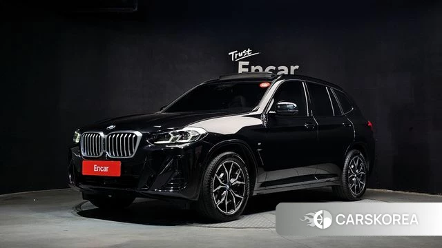 BMW X3 (G01) 2023 Черный из Кореи