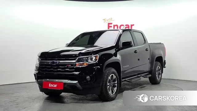 Chevrolet (GM Daewoo) Real New Colorado 2021 Черный из Кореи