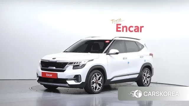 Kia Seltos 2021 Белый из Кореи