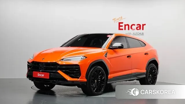 Lamborghini Urus 2025 Оранжевый из Кореи