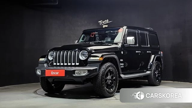 Jeep Wrangler (JL) 2022 Черный из Кореи