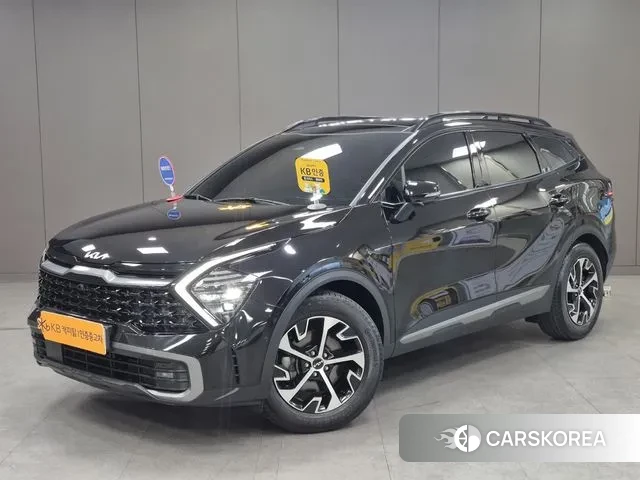 Kia Sportage 5th Generation Hybrid 2022 Черный из Кореи