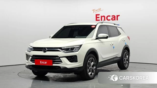 Ssangyong Beautiful Korando 2021 Белый из Кореи