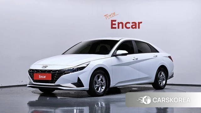 Hyundai Avante (CN7) 2020 Белый из Кореи