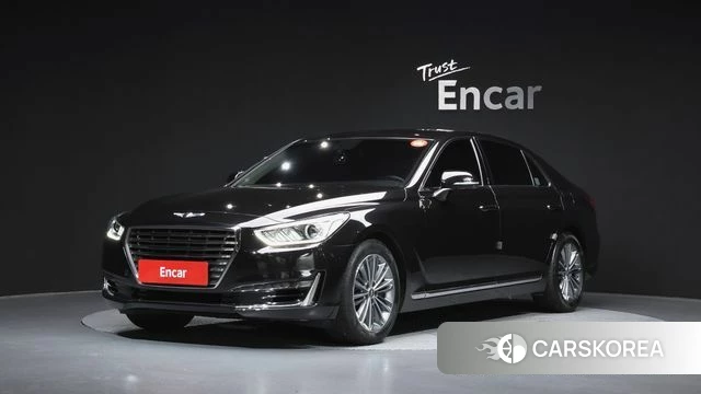 Genesis EQ900 2018 Черный из Кореи