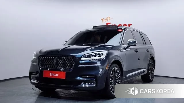 Lincoln Aviator 2nd generation 2022 Серый из Кореи