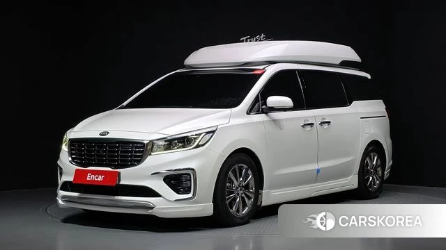 Kia The New Carnival 2019 Белый из Кореи