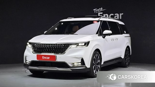 Kia Carnival 4th generation 2021 Белый из Кореи