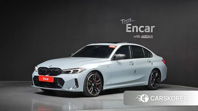 BMW 3 Series (G20) 2024 Светло-серебряный цвет из Кореи