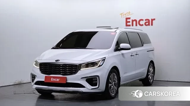 Kia The New Carnival 2018 Белый из Кореи
