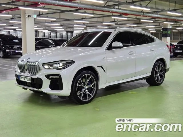 BMW X6 (G06) 2020 Белый из Кореи