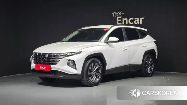 Hyundai Tucson (NX4) 2021 Белый из Кореи