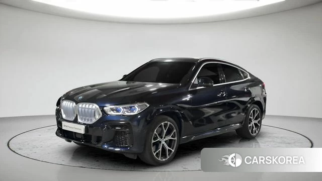 BMW X6 (G06) 2023 Черный из Кореи