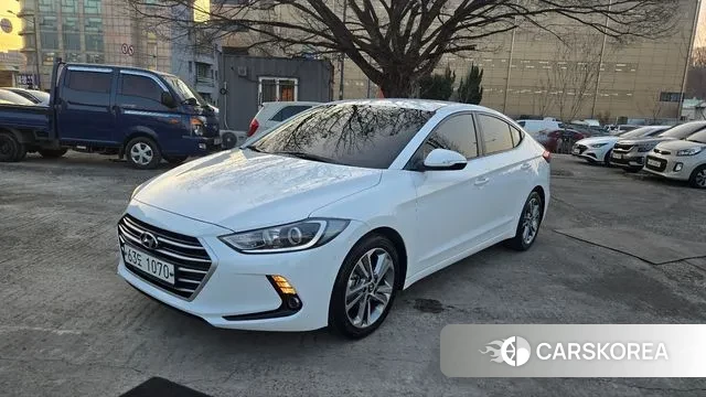 Hyundai Avante AD 2018 Белый из Кореи