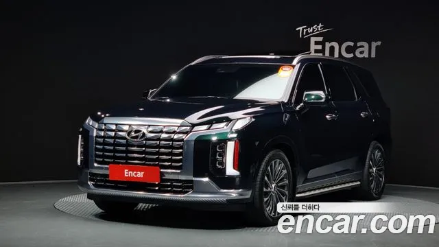 Hyundai The New Palisade 2023 Зеленый из Кореи