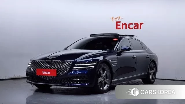 Genesis G80 (RG3) 2020 Синий из Кореи