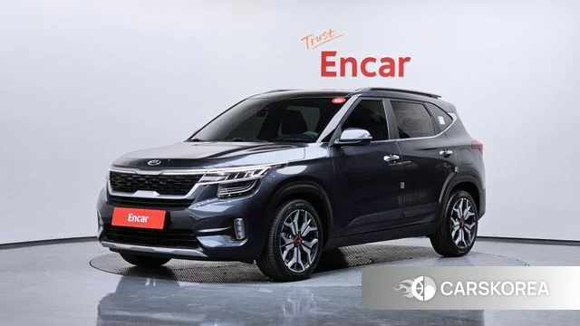 Kia Seltos 2021 Серый из Кореи
