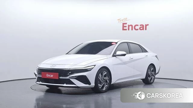 Hyundai The New Avante (CN7) 2024 Белый из Кореи