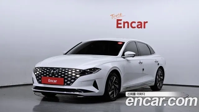 Hyundai The New Grandeur IG Hybrid 2020 Белый из Кореи