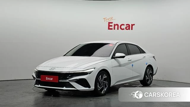 Hyundai The New Avante (CN7) 2024 Белый из Кореи