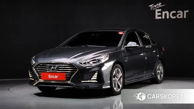 Hyundai Sonata New Rise Hybrid 2018 Серый из Кореи