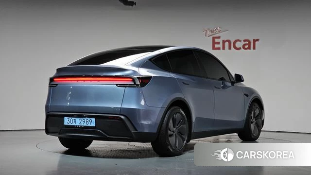 Tesla Model Y 2025 Синий из Кореи