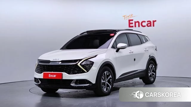 Kia Sportage 5th Generation Hybrid 2022 Белый из Кореи