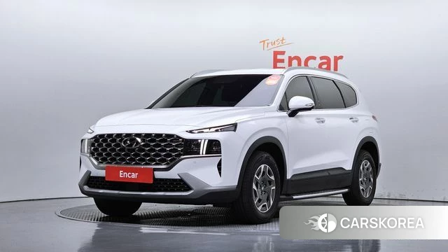 Hyundai The New Santa Fe 2023 Белый из Кореи