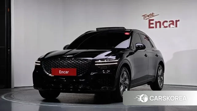 Genesis GV70 2021 Черный из Кореи