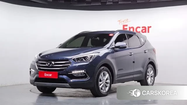 Hyundai Santa Fe The Prime 2018 Синий из Кореи